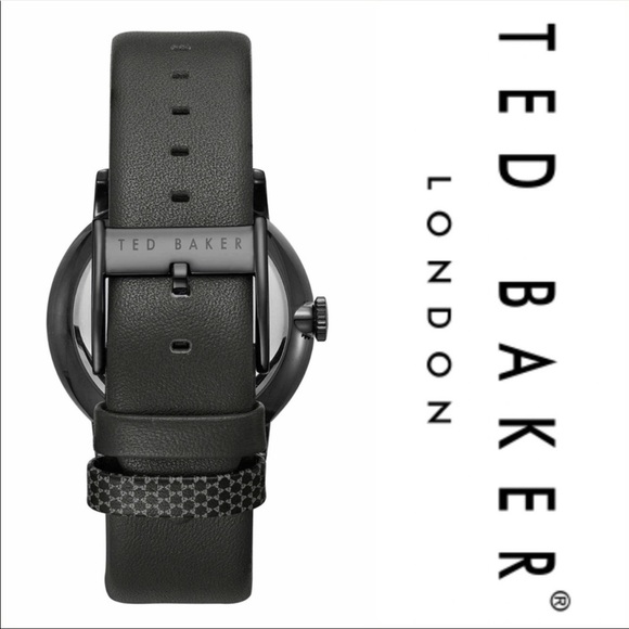 Ted Baker Jame Leather Strap Watch - Picture 2 of 6